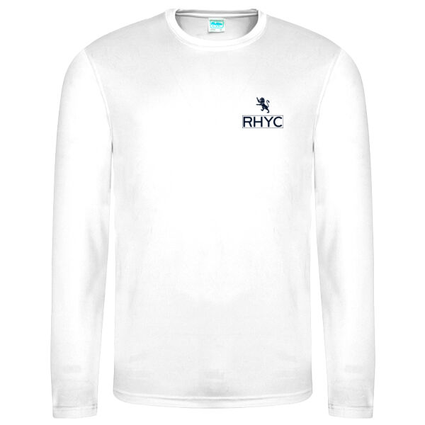 RHYC Technical WHT Long sleeve T-shirt Thumbnail